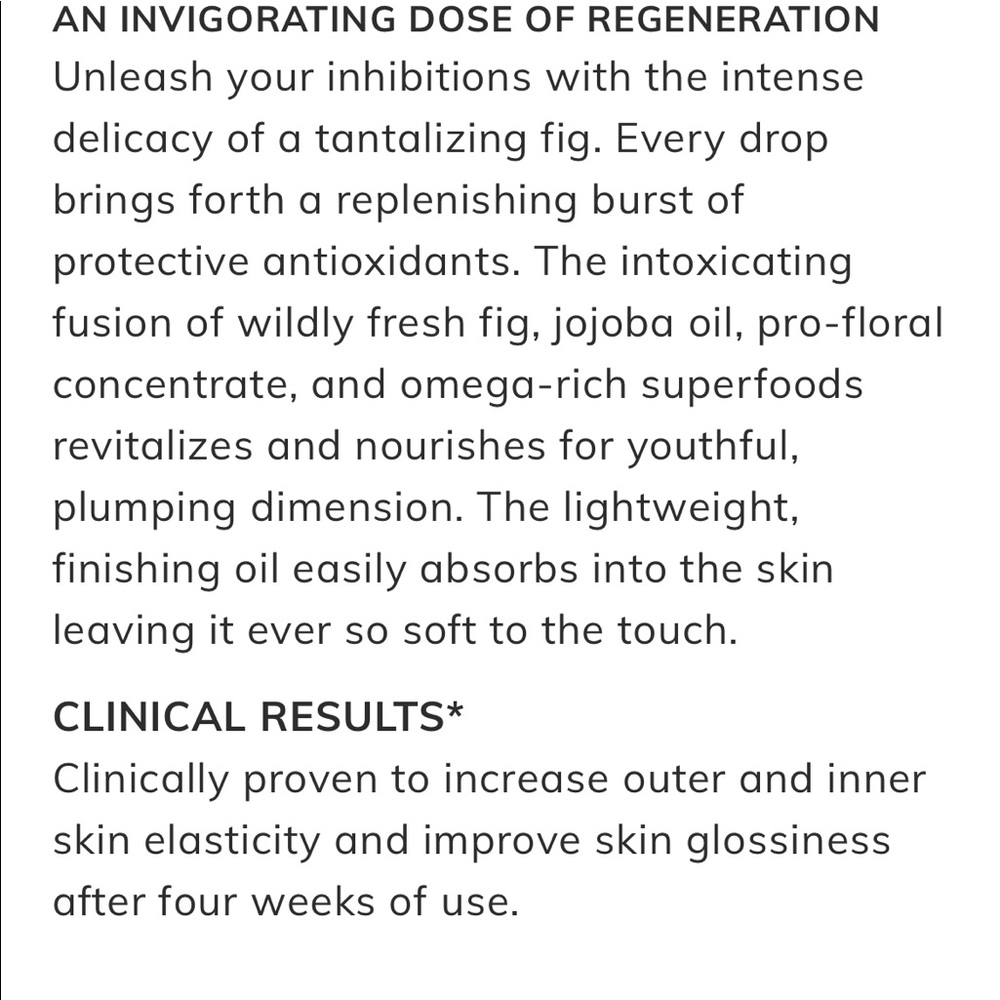 🫦 $72 RETAIL BNIB BYROE FIG RENEWAL OIL - Picture 7 of 8